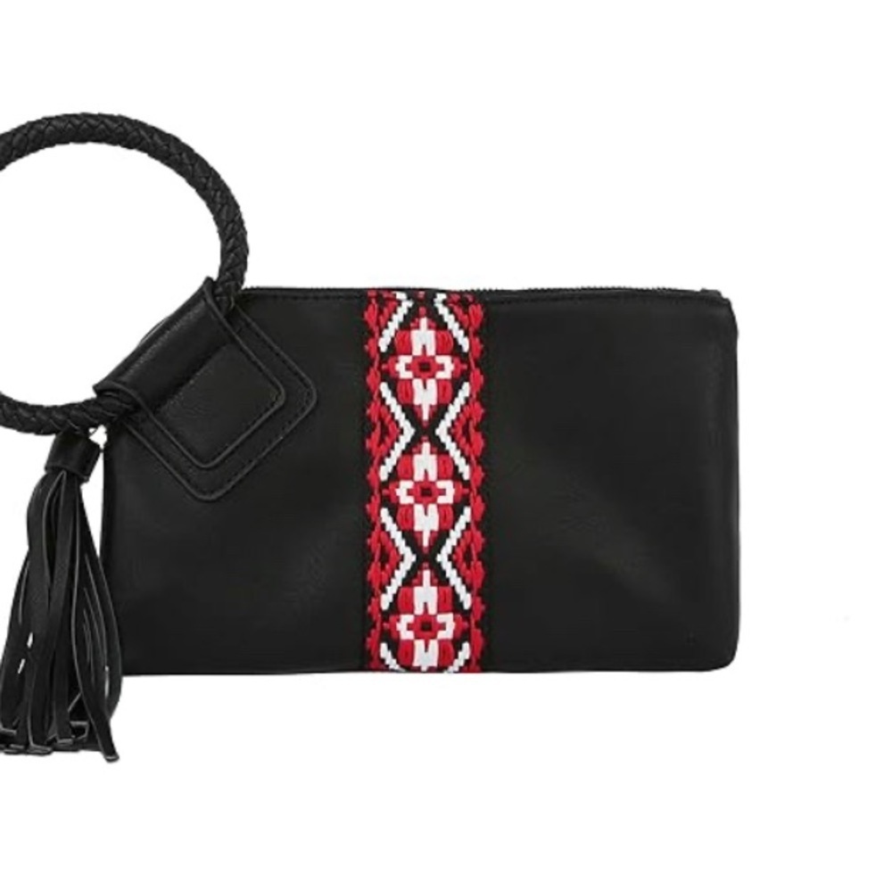 The Bailey Wristlet – Black Women’s Wristlet fringe Tassels! Calin Collections